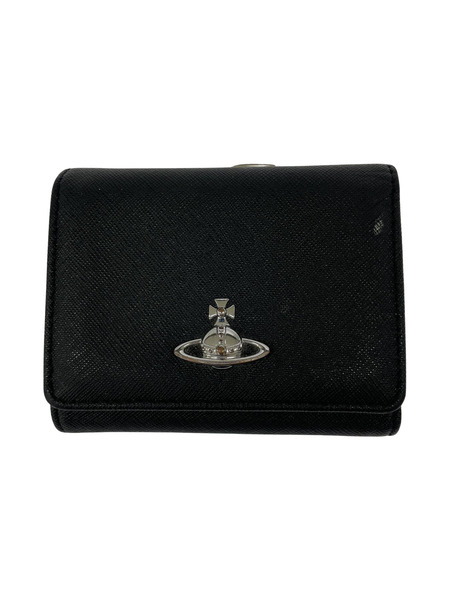 Vivienne Westwood 三ツ折リ財布 BLK