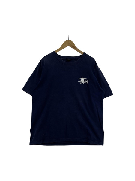 STUSSY　バックプリントドラゴンS/Sカットソー（L）