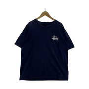 STUSSY　バックプリントドラゴンS/Sカットソー（L）