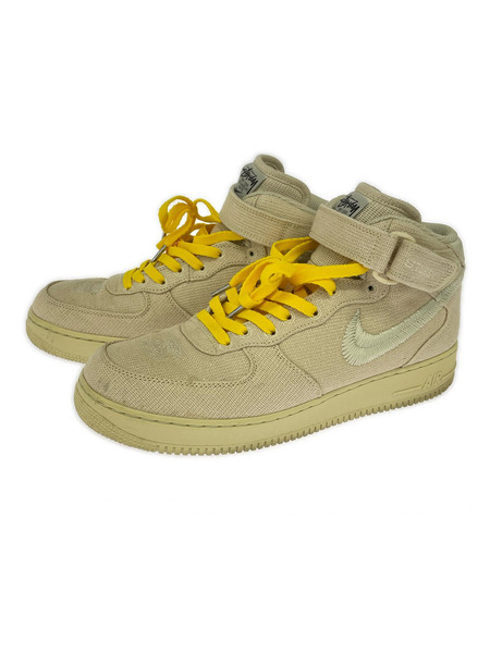 NIKE スニーカー ×STUSSY  AIR FORCE 1 '07 MID SP 29CM