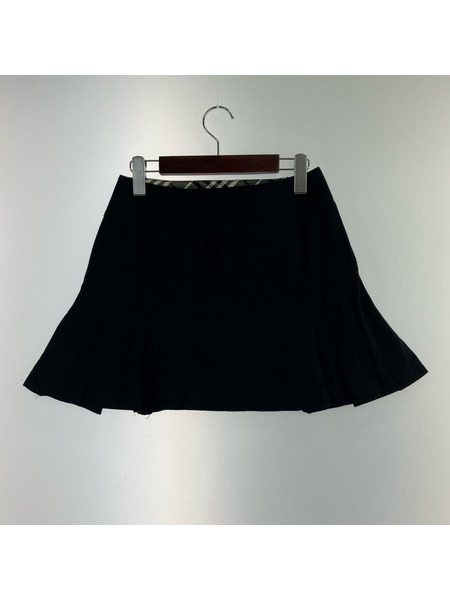 BURBERRY BLUE LABEL ミニスカート (36) BLK