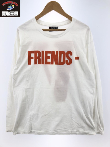 VLONE FRIENDS L S カットソー (L)[値下]