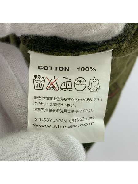 STUSSY 半袖Tシャツ・カットソー OLD STUSSY 00s Irie Band sizeXL グリーン