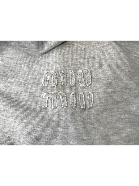レディースラグ衣料 miumiu/リバーシブルパーカー/NYV×GRY/36