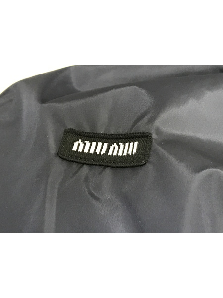 レディースラグ衣料 miumiu/リバーシブルパーカー/NYV×GRY/36