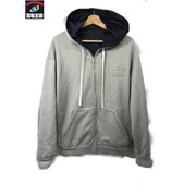 レディースラグ衣料 miumiu/リバーシブルパーカー/NYV×GRY/36