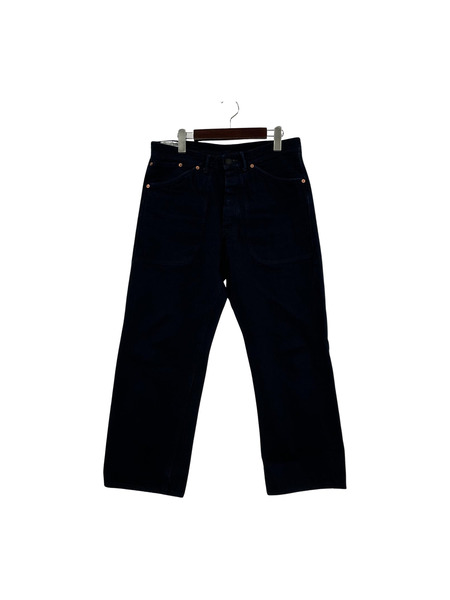 STUDIO D'ARTISAN 黒船 U.S.N JEANS (W34) D1876 硫化染メブラック[値下]