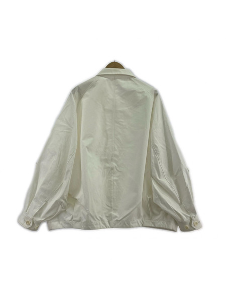 THE RERACS ジャケット 24SS HARRINGTON JACKET 白 (F)