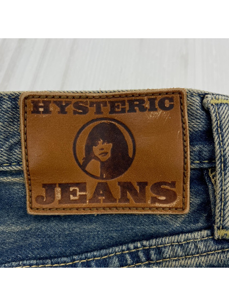 HYSTERIC GLAMOUR　CPR加工デニムパンツ　W28[値下]