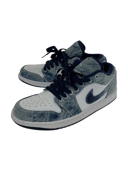 NIKE JORDAN 1 LOW WASHED DENIM 28cm