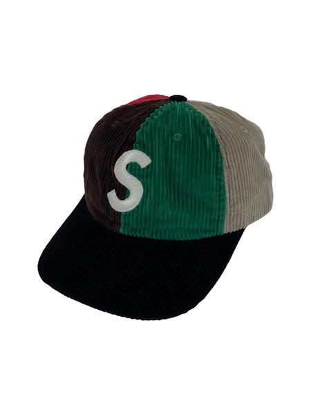 24AW/Supreme/Corduroy S Logo 6-Panel/マルチカラー