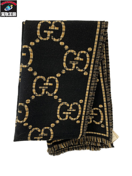 GUCCI GGウールマフラー 660025