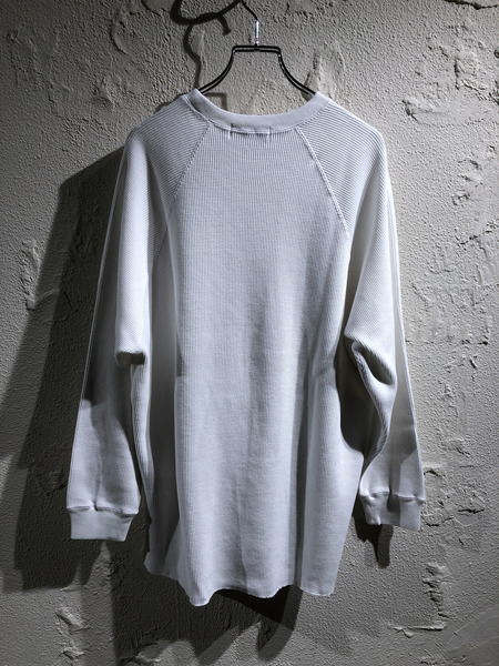 graphpaper/20AW/Waffle L/S Tee/2/WHT