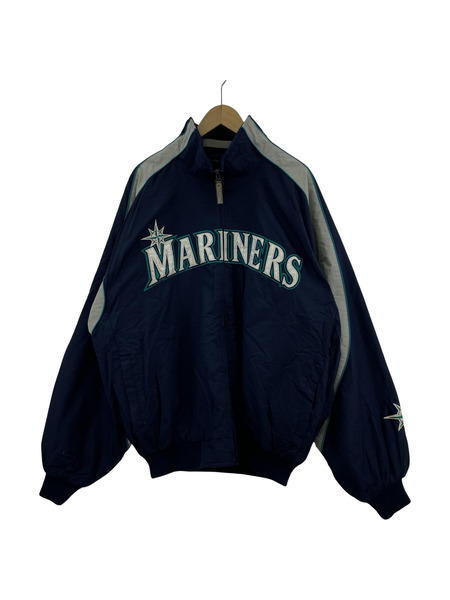 Majestic 90s MARINERS ナイロンジャケット XL NVY