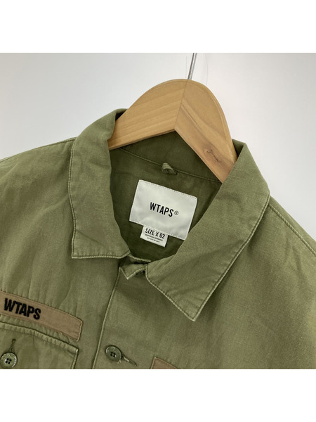 WTAPS 19AW BUDS LS/SHIRT 2 192BRDT-SHM02