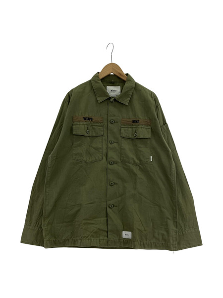 WTAPS 19AW BUDS LS/SHIRT 2 192BRDT-SHM02