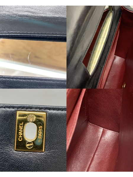 CHANEL マドモアゼル ショルダーバッグ ラムスキン BLK 本体のみ CHANEL 鞄 カメラバッグ ココマーク 