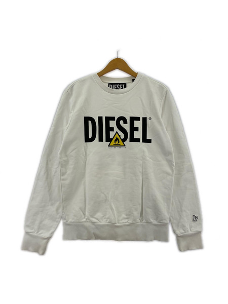 DIESEL スウェット・トレーナー FXXKING RABBITS スウェット ホワイト