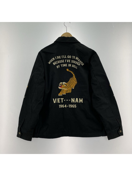 HOUSTON ジャケット ベトジャン 黒 XXL[値下]