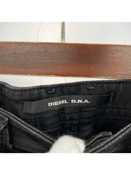DIESEL デニム・ジーンズ ダメージ加工/ブラック