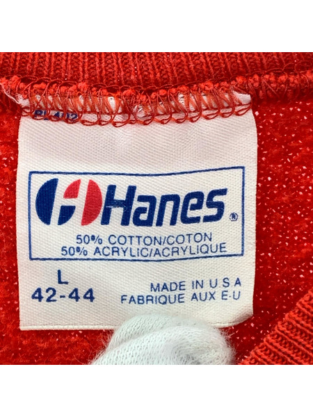 OLD・VINTAGE スウェット・トレーナー hanes Ferrari 赤