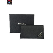 PRADA カードケース/BLK/黒/プラダ