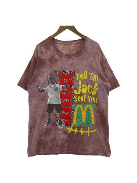 Cactus Jack McDonald's S/S Tee PNK (L)