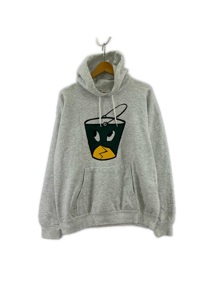 パーカー 00s HANES LOOKOUT records スウェットパーカー(L)