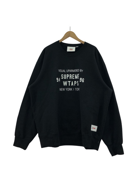 Supreme×WTAPS 21AW Crewneck Sweat Shirt XXL