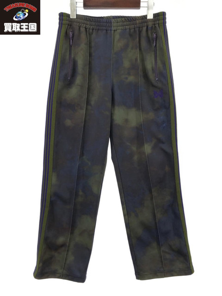 Needles 21AW TRACK PANT UNEVEN DYE トラックパンツ タイダイ 紫緑 S[値下]｜商品番号：2100207975083  - 買取王国ONLINESTORE