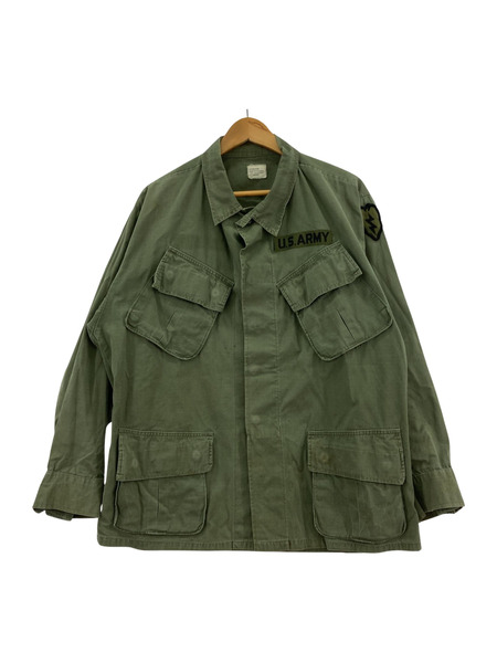 70s US.ARMY ジャングルファティーグジャケット リップ M-S