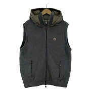MONCLER ダウンベスト MAGLIONE TRICOT GILET グレー XXL