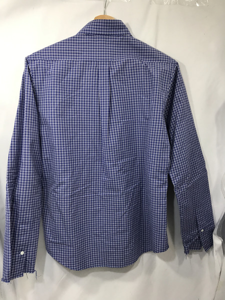 レディースラグ衣料 miumiu/チェックシャツ/青/38