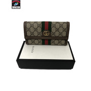 GUCCI グッチ 523153 オフディア GG コンチネンタルウォレット GGスプリーム キャンバス