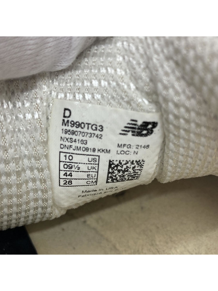 NEW BALANCE M990TG3 28cm[値下]