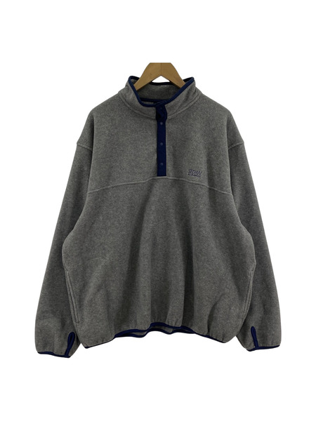 SEDAN ALL-PURPOSE　Fleece Snap Pullover/グレー