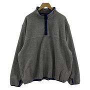 SEDAN ALL-PURPOSE　Fleece Snap Pullover/グレー