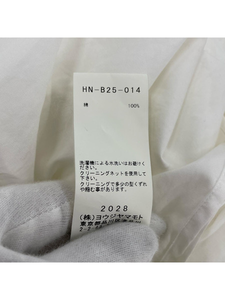 Yohji Yamamoto 長袖シャツ POUR HOMME 20SS 2ブロードロングチャイナシャツ 3