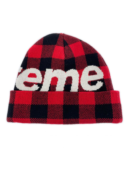 Supreme 20AW BIG LOGO BEANIE レッド