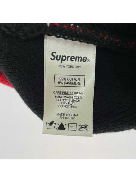 Supreme 20AW BIG LOGO BEANIE レッド