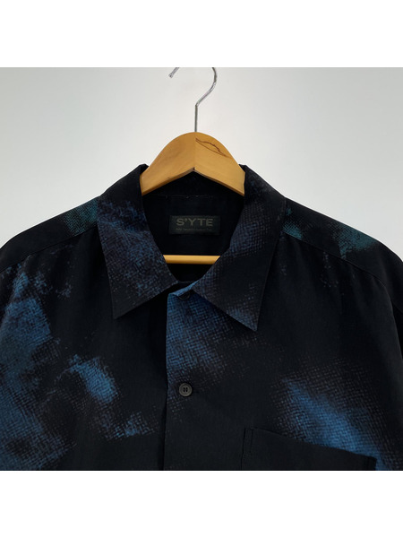 S'YTE INKJET PRINTED SHIRT WITH ROLL-UP HALF SLEEVES 3[値下]