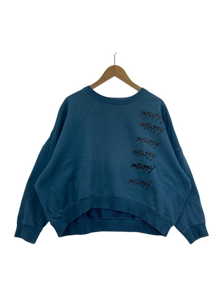 STUSSY Crewneck Sweat Ｓ BLE