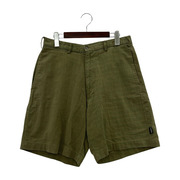 STUSSY 白タグ チェックショートパンツ W32