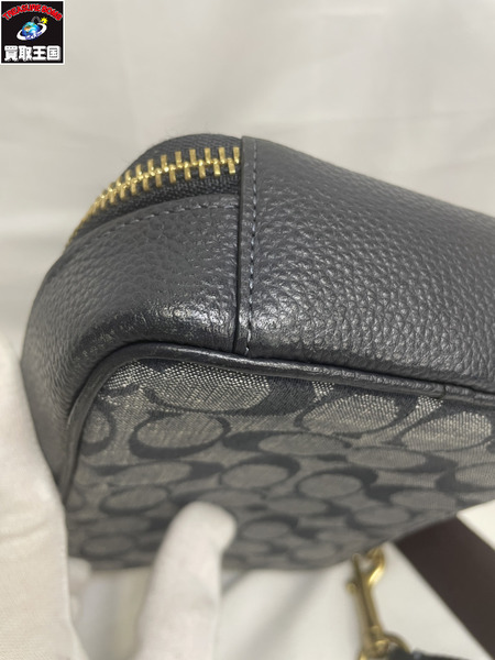 ショルダーバッグ COACH/スタントン クロスボディ シグネチャー シャンブレー