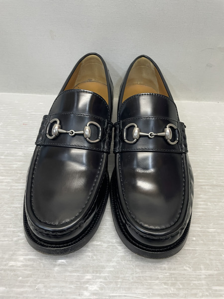 GUCCI ホースビットローファー 8 1/2 黒