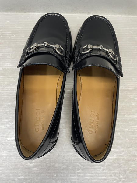 GUCCI ホースビットローファー 8 1/2 黒