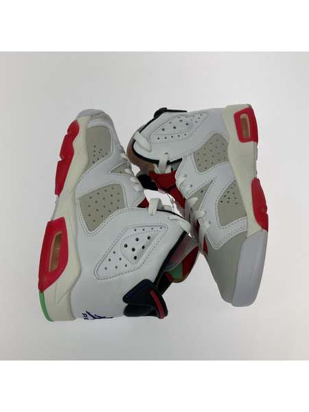 NIKE AIR JORDAN 6 RETRO GS 白 22.5[値下]