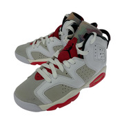 NIKE AIR JORDAN 6 RETRO GS 白 22.5