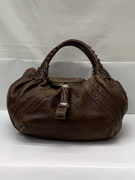 FENDI スパイバッグ 8BR511 ブラウン 本体のみ フェンディ ハンドバッグ レザーバッグ