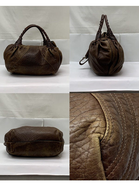 FENDI スパイバッグ 8BR511 ブラウン 本体のみ フェンディ ハンドバッグ レザーバッグ